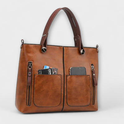Serenya - Elegante Lederhandtasche