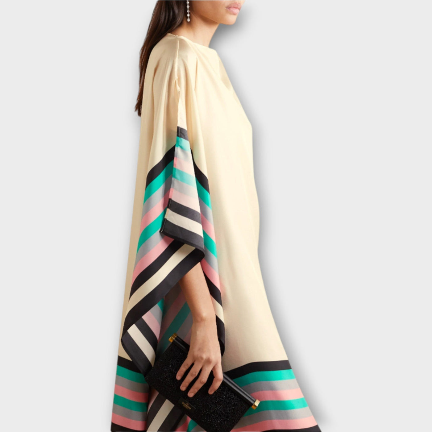 Elenora - Locker geschnittener geometrischer Kaftan