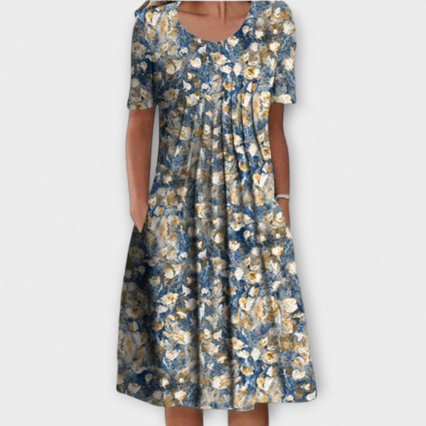 Emelie – Schickes Schichtkleid mit Bauchkontrolle