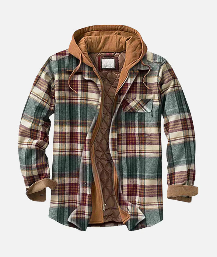 Yves™ I Karierte Patchworkjacke