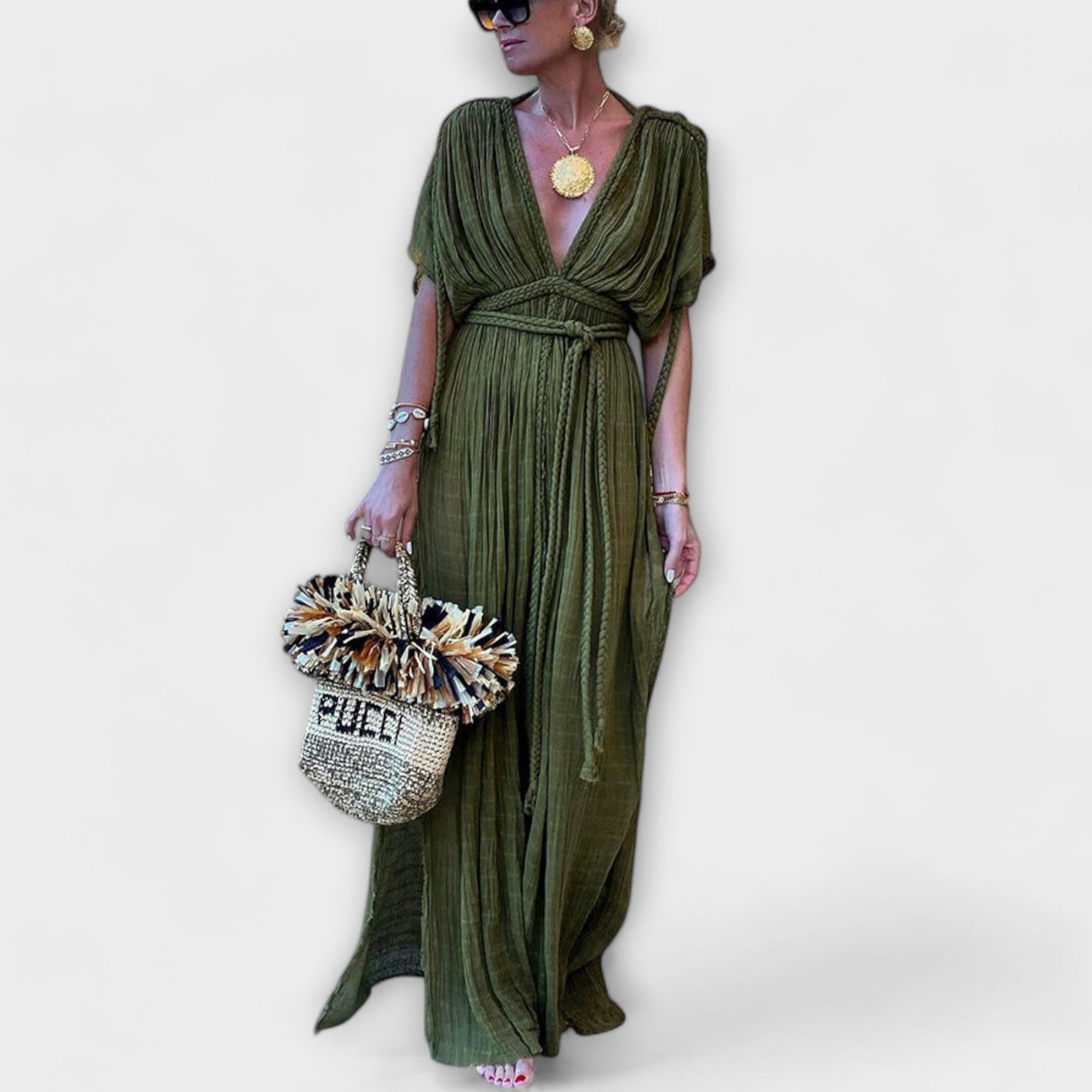 Aurora-Maxikleid im griechischen Stil