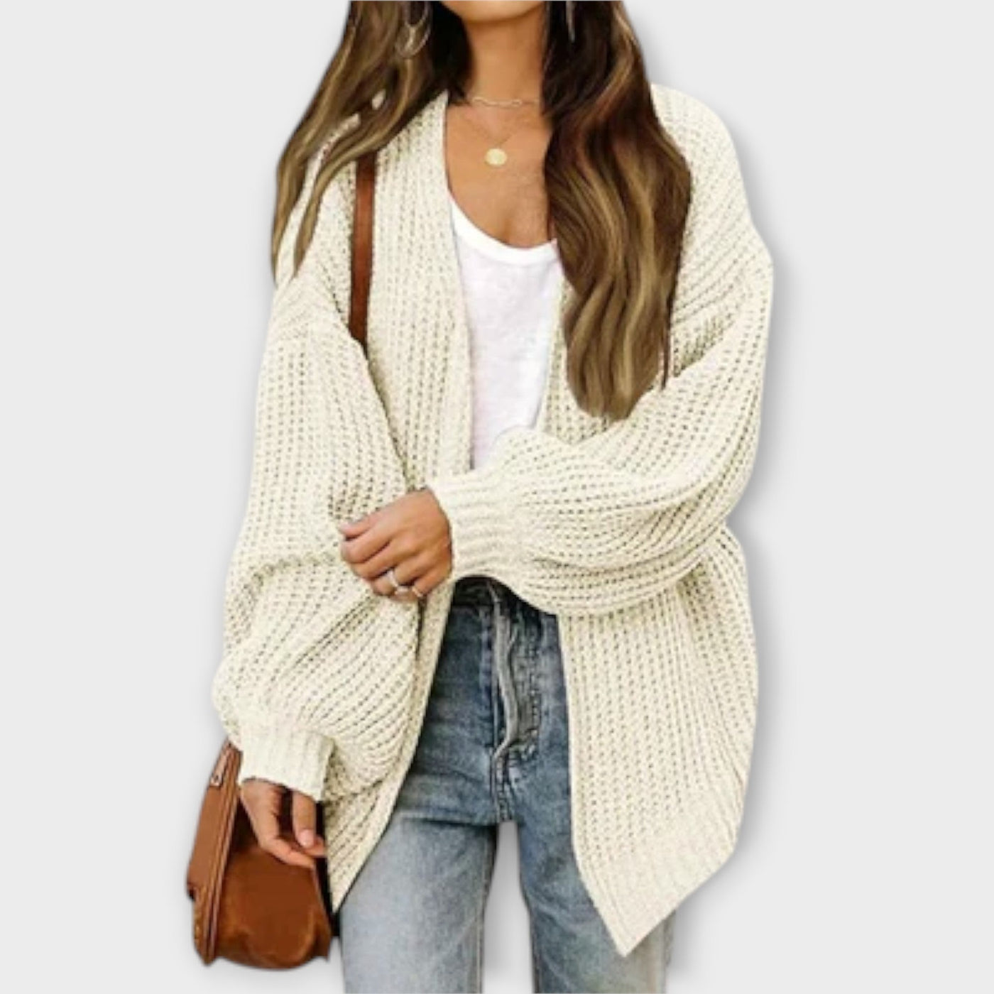 Aurora - Lässiger gestrickter Cardigan