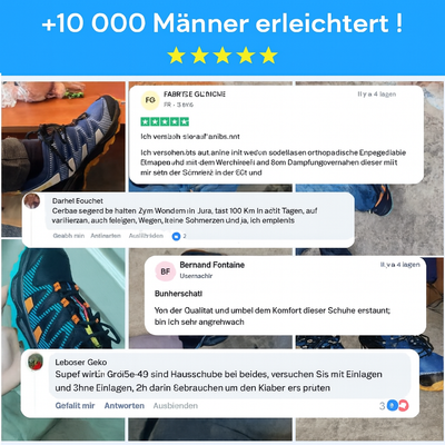OrthoTrailPro™ - Schuhe mit orthopädischem Komfort