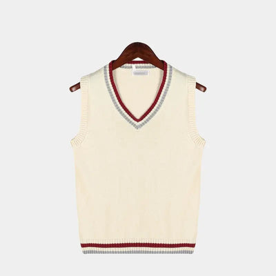 Ärmelloser Pullover für Herren