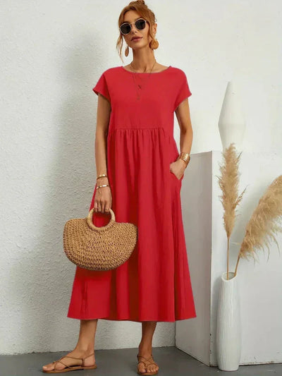 Nerith | Weiches Baumwollkleid