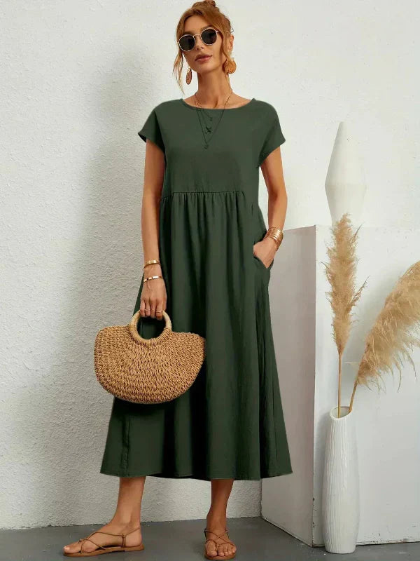Nerith | Weiches Baumwollkleid