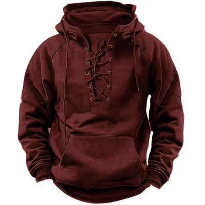 MIKA MÜNCHEN | ROBUSTER KAPUZENPULLOVER