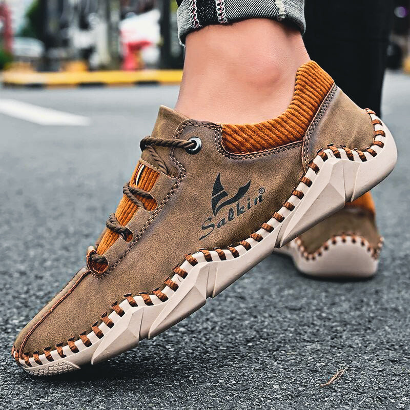 Die Salkin™ Echtes Leder Italienische Schuhe