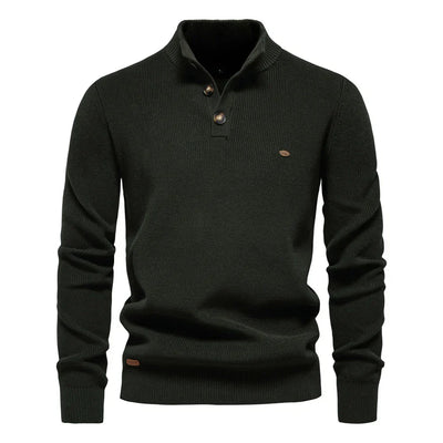 Lilian™ | Herrenpullover mit Knopfdesign
