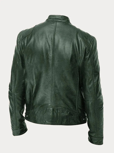 Lässige Lederjacke für Männer