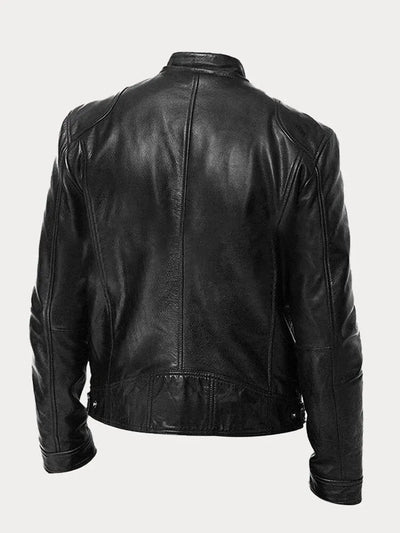 Lässige Lederjacke für Männer