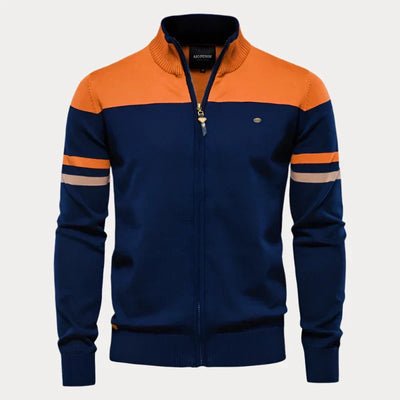 Reißverschluss-Strickjacke für Herren