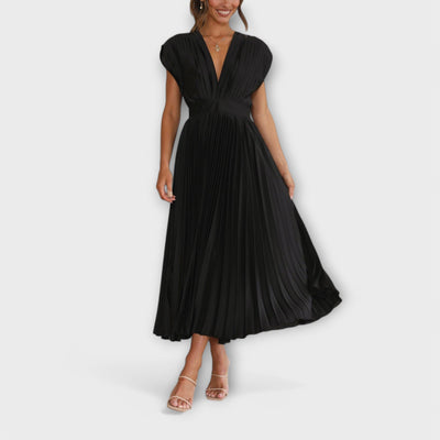 Aurora - Stilvolles Faltenkleid