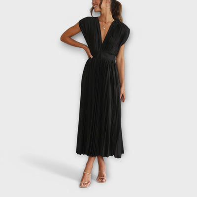 Aurora - Stilvolles Faltenkleid