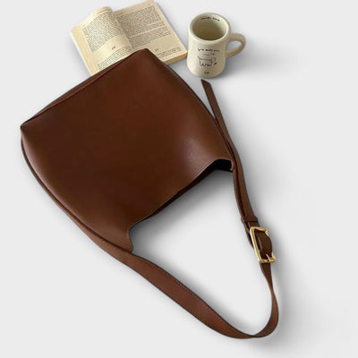 Isidore – Elegante Schultertasche aus Leder