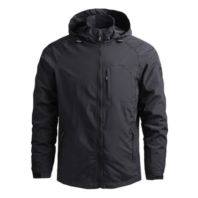 Leichte winddichte Cargo-Jacke für Herren