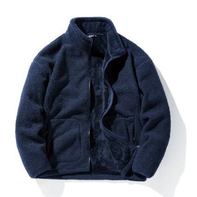 Weiche Reißverschlussjacke für Herren