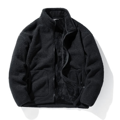 Weiche Reißverschlussjacke für Herren