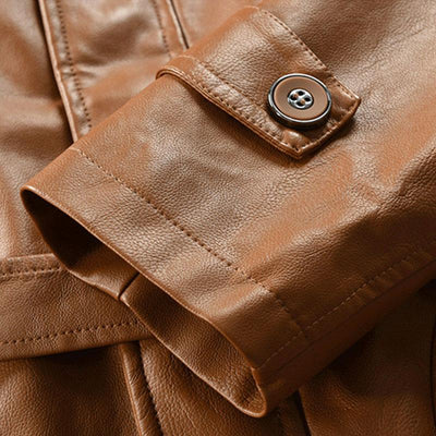 Vintage-Mantel mit mehreren Taschen für Herren