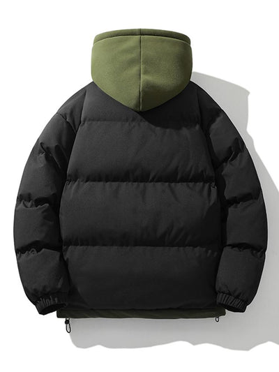 Klassische Herren-Pufferjacke