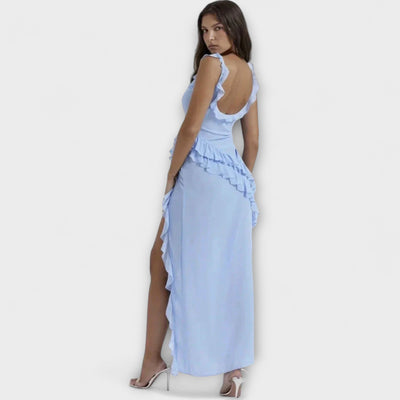 Aurora - Stilvolles Maxikleid mit Schlitz