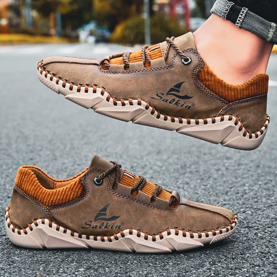 Die Salkin™ Echtes Leder Italienische Schuhe